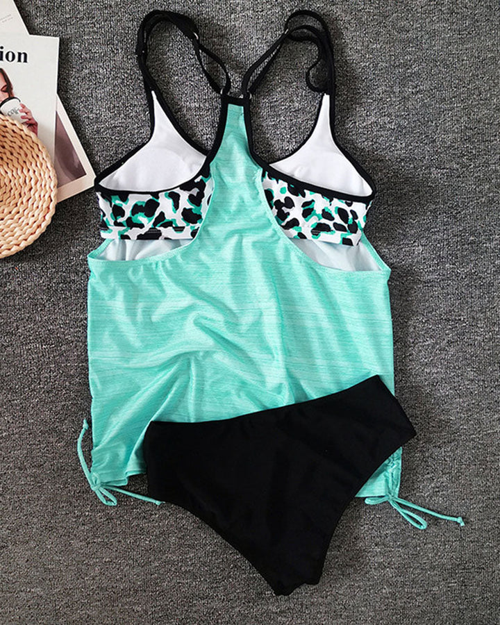 Augustus - Jednobojni tankini sa leopard printom