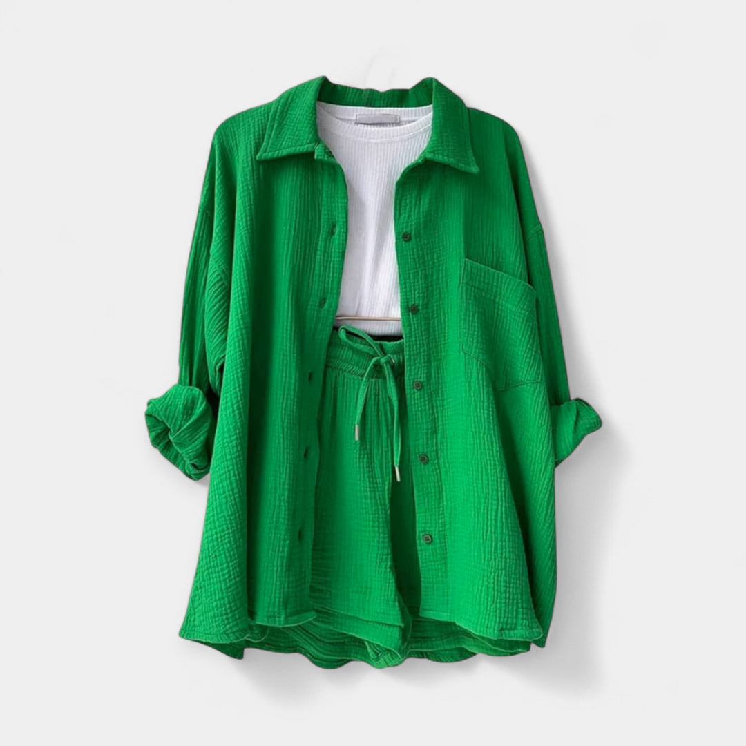 Dvodijelni Letnji Set Top - Šorts