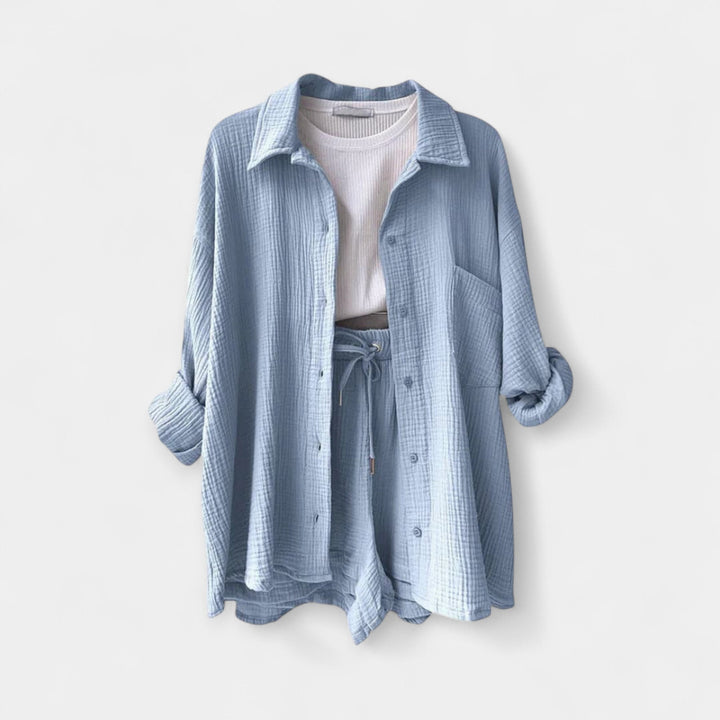 Dvodijelni Letnji Set Top - Šorts