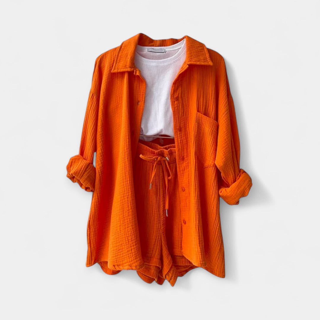 Dvodijelni Letnji Set Top - Šorts