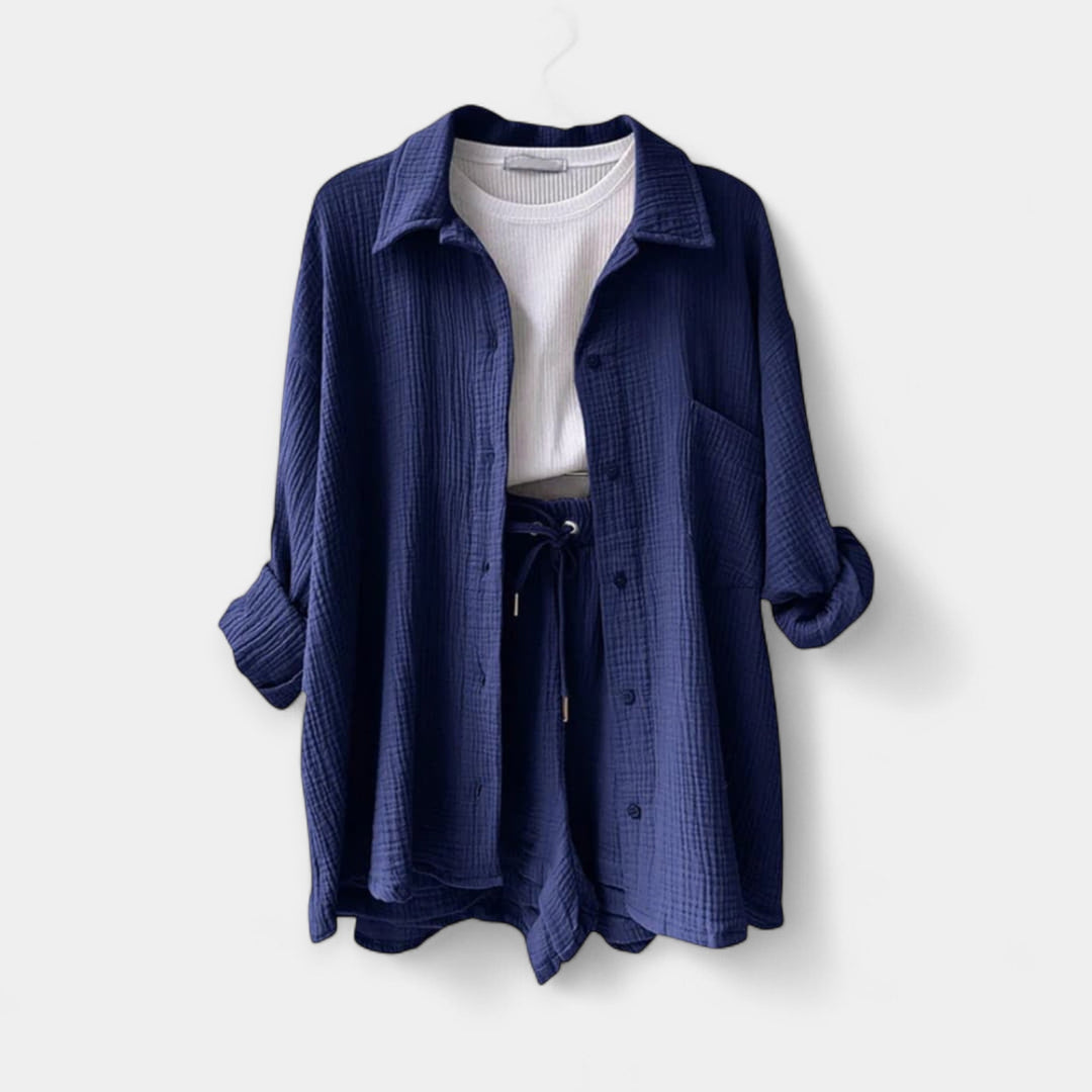 Dvodijelni Letnji Set Top - Šorts