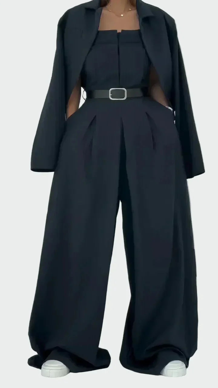 Комплет Бастије и Жакета Стил Елегантан & Модеран