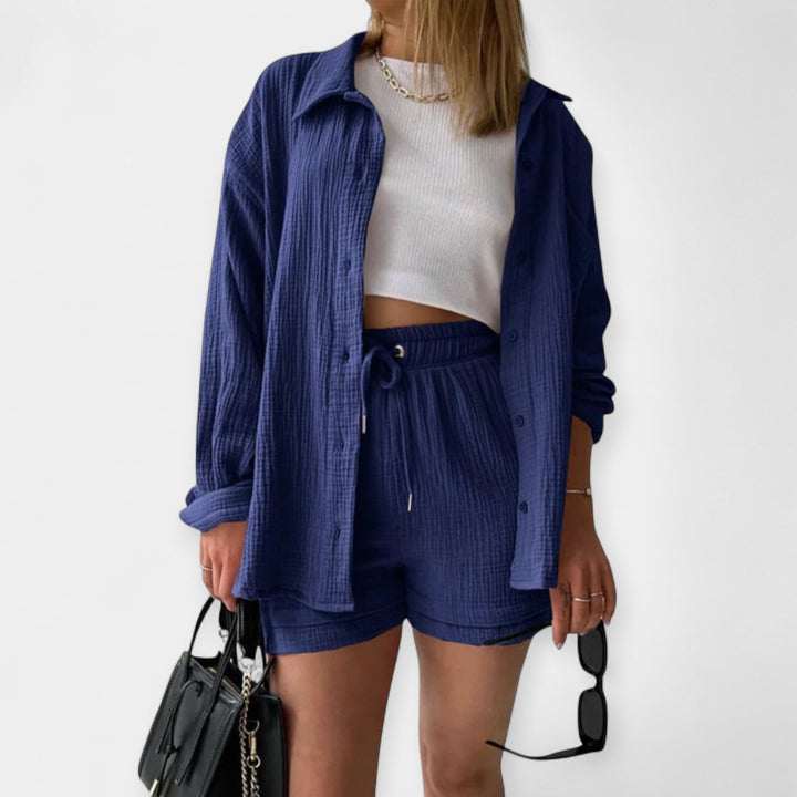 Dvodijelni Letnji Set Top - Šorts