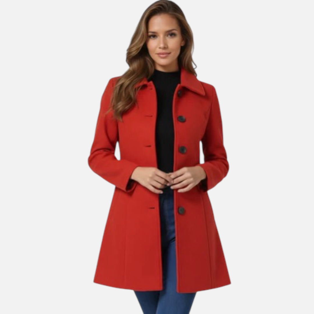 Josephine - Zimski trench coat sa jednim dugmetom