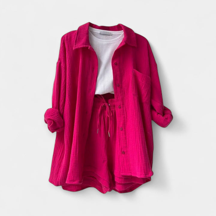 Dvodijelni Letnji Set Top - Šorts