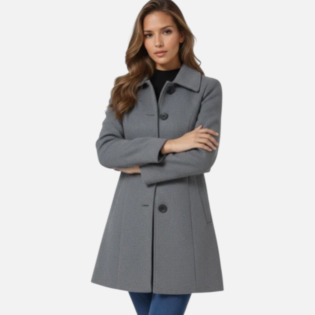 Josephine - Zimski trench coat sa jednim dugmetom