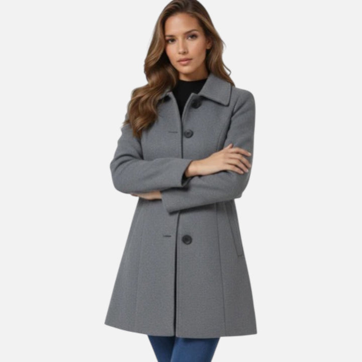 Josephine - Zimski trench coat sa jednim dugmetom