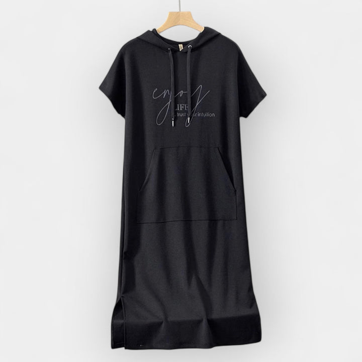 Džemper Haljina sa Kapuljačom