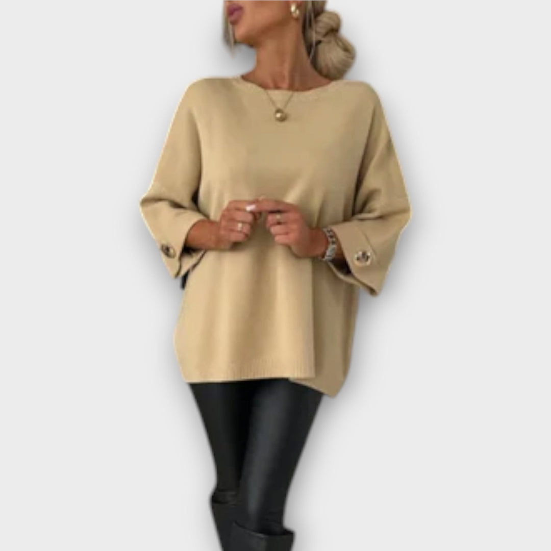 Isabela - Elegantna Pletena Bluza