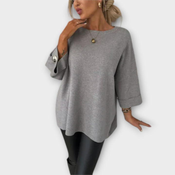 Isabela - Elegantna Pletena Bluza