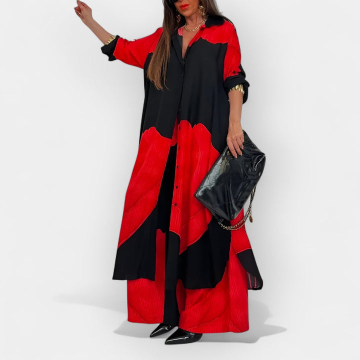 Комплект Блуза И Панталоне