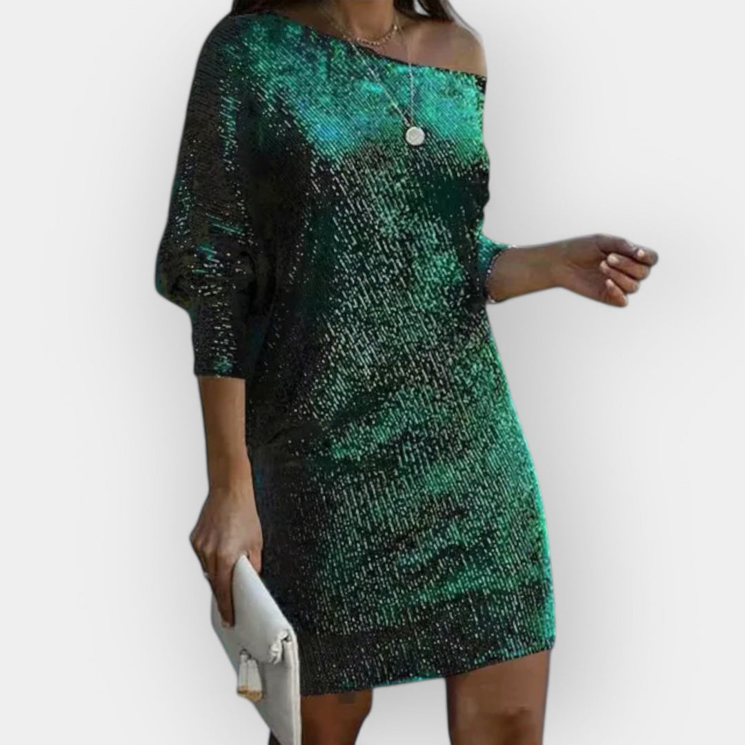 Silva - Večernja Haljina sa Šljokicama