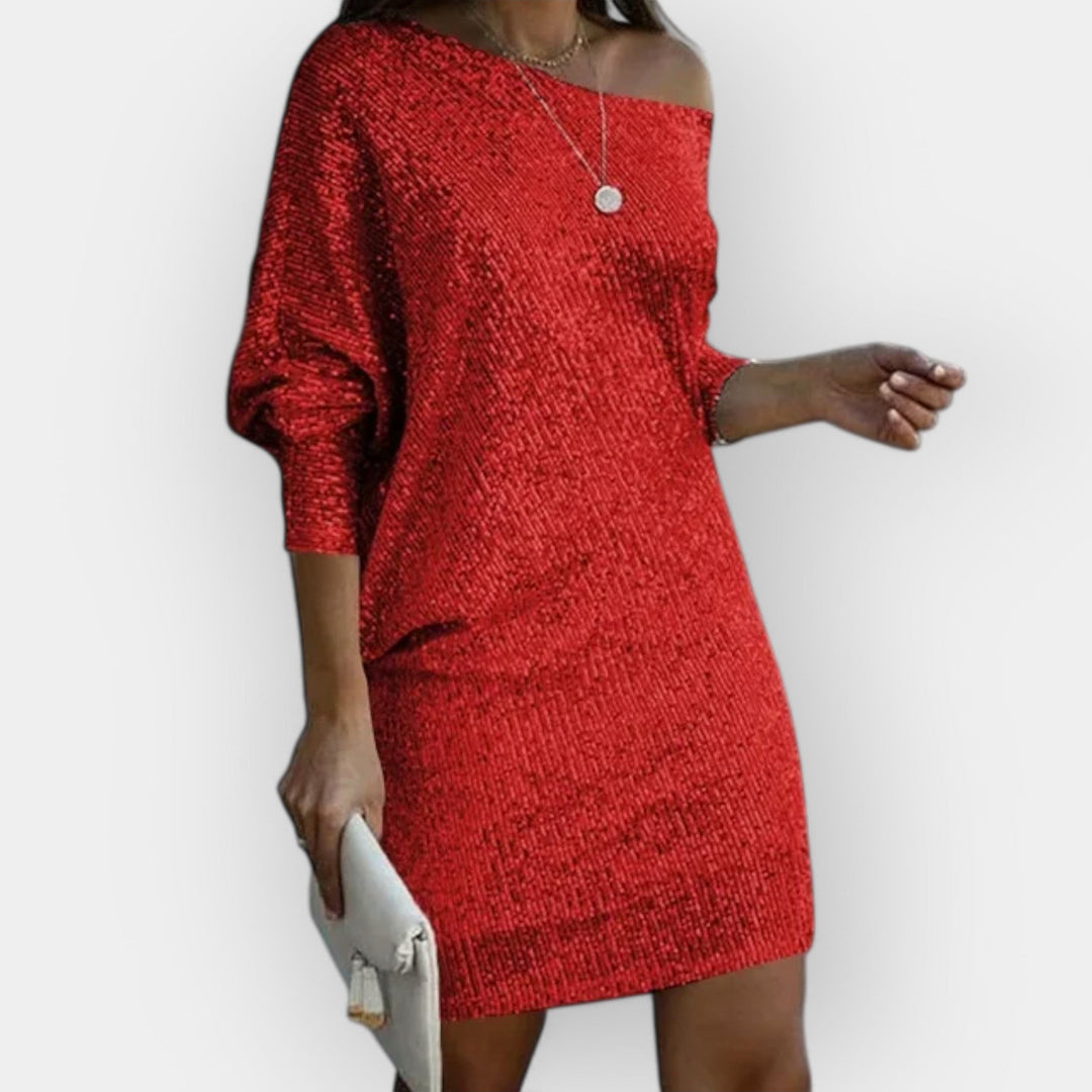 Silva - Večernja Haljina sa Šljokicama