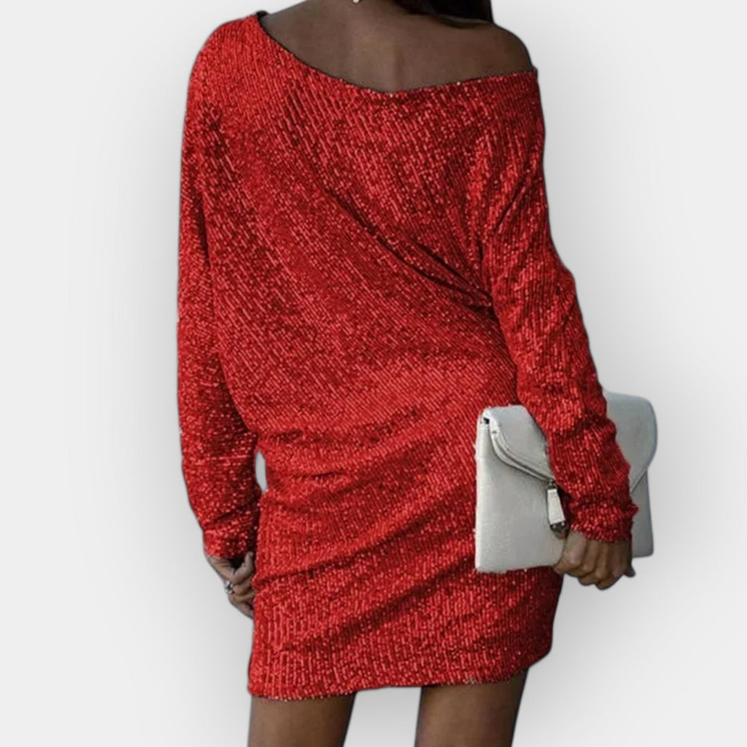 Silva - Večernja Haljina sa Šljokicama