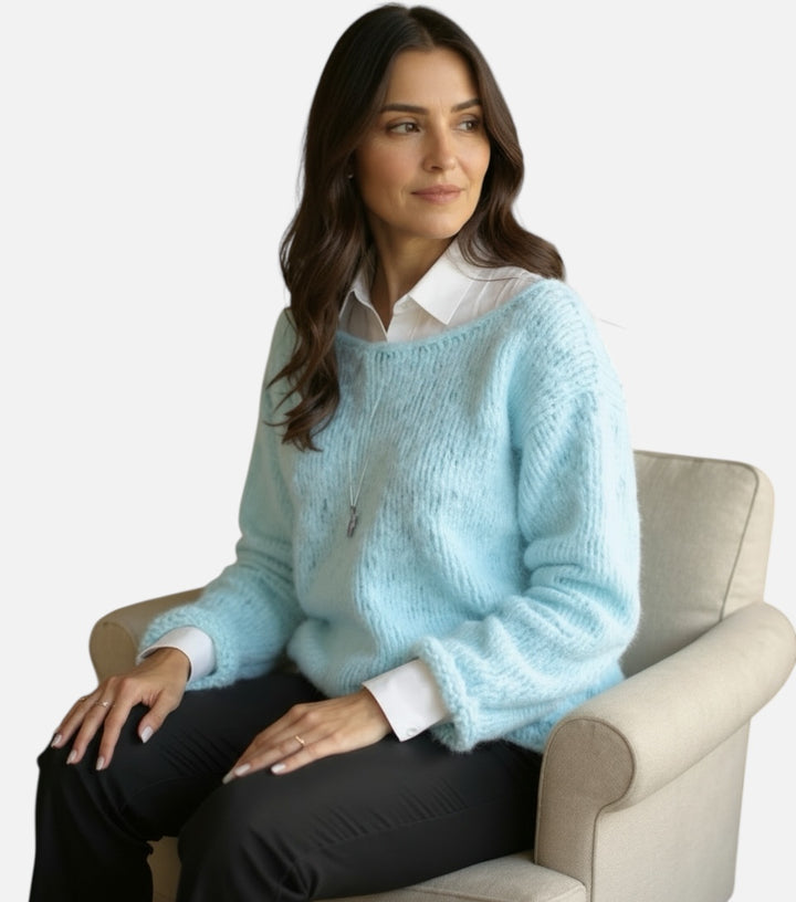 Alvina - Ženski Oversize Pleteni