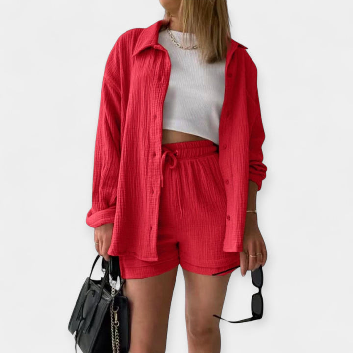 Dvodijelni Letnji Set Top - Šorts