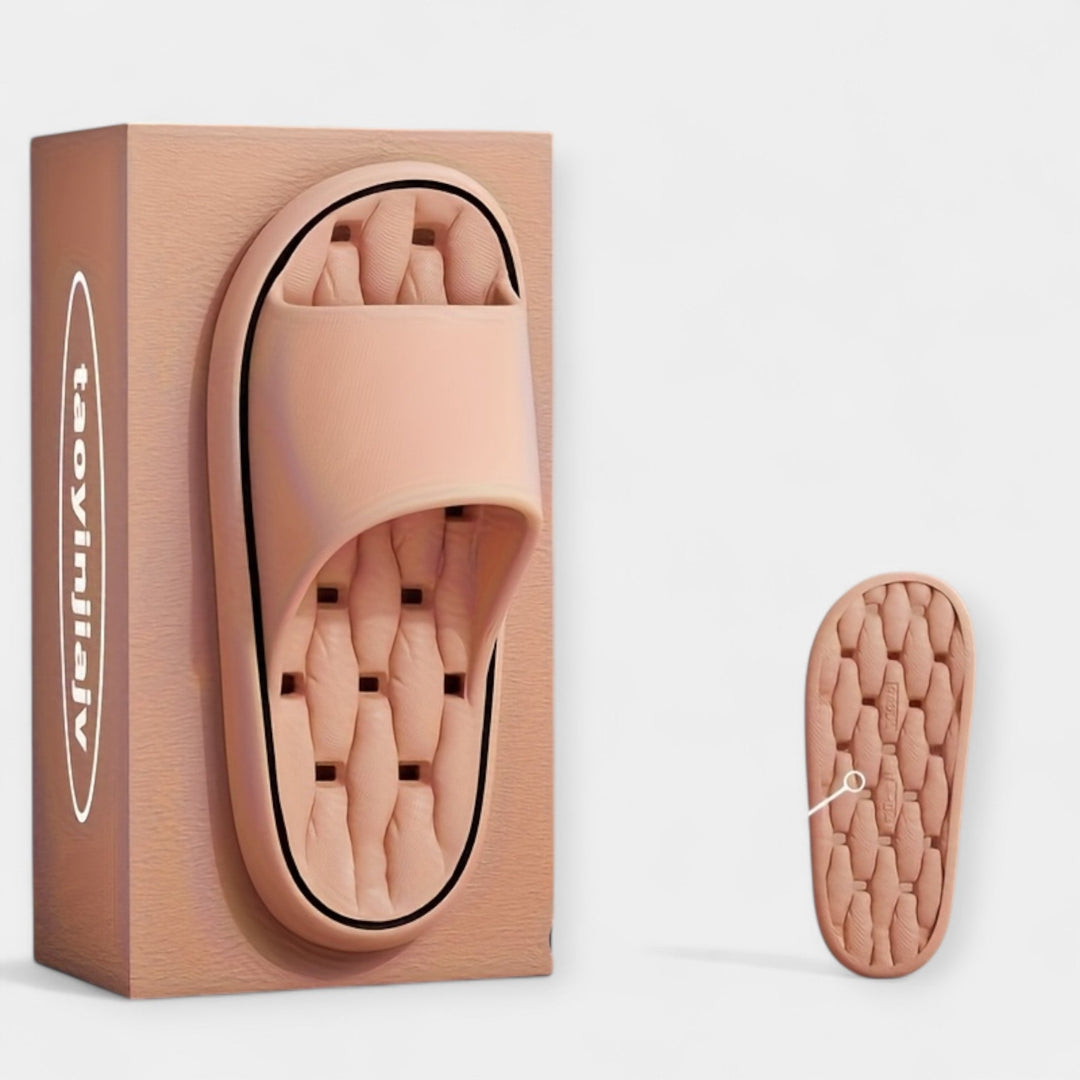 Ženske Papuče sa Ribanom Teksturom