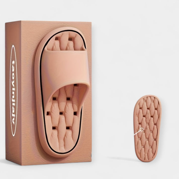 Ženske Papuče sa Ribanom Teksturom