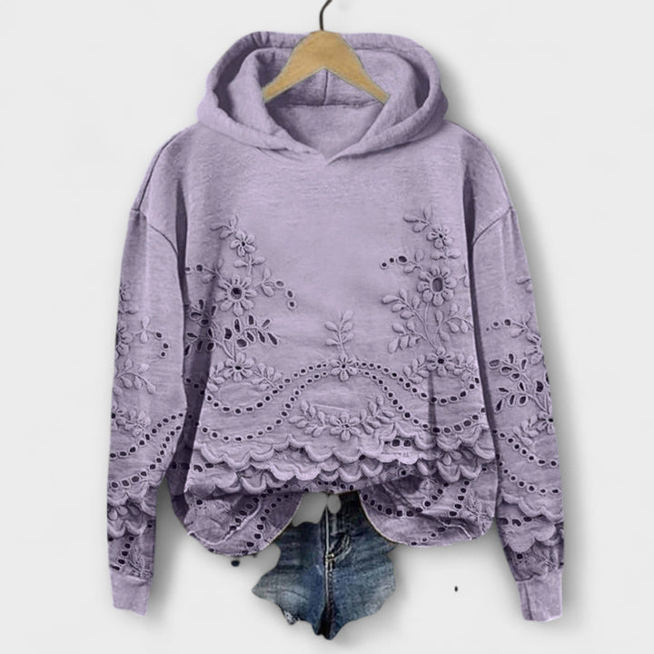 Grace – Vintage Hoodie sa cvetnim dezenom