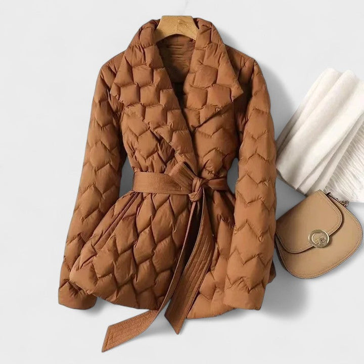 Vanessa - Elegantni kaput sa pojasom