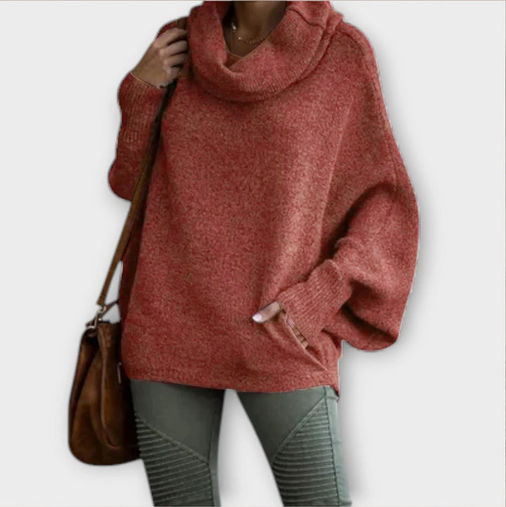 Ulrike - Elegantni ženski pulover sa turtleneck-om
