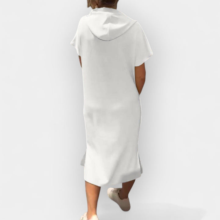 Džemper Haljina sa Kapuljačom