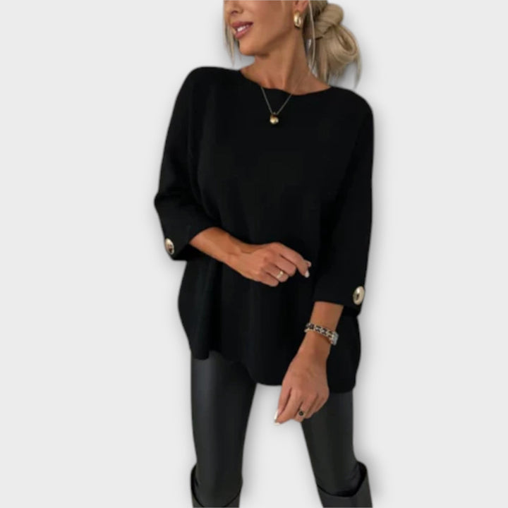Isabela - Elegantna Pletena Bluza