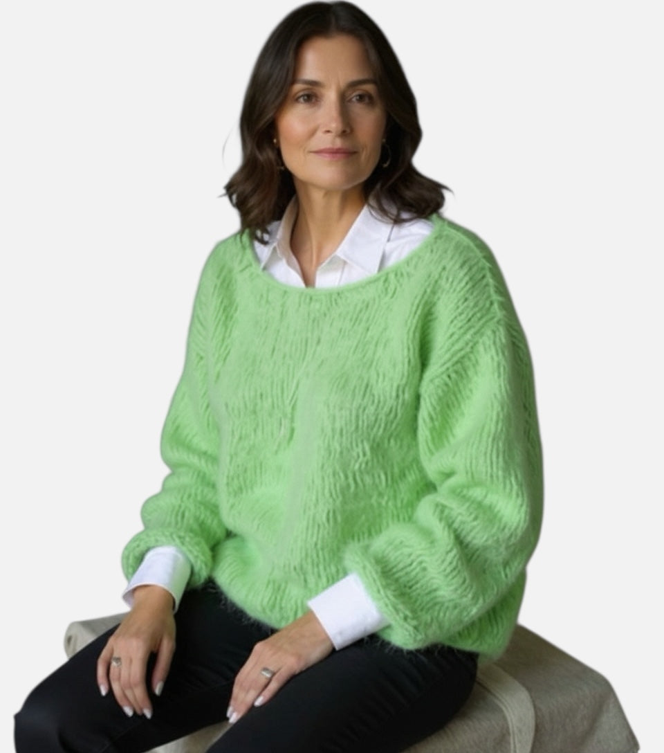 Alvina - Ženski Oversize Pleteni