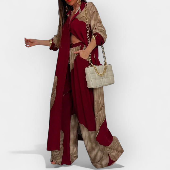 Комплект Блуза И Панталоне