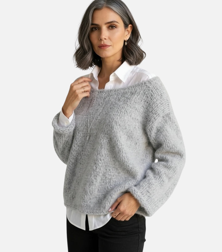 Alvina - Ženski Oversize Pleteni