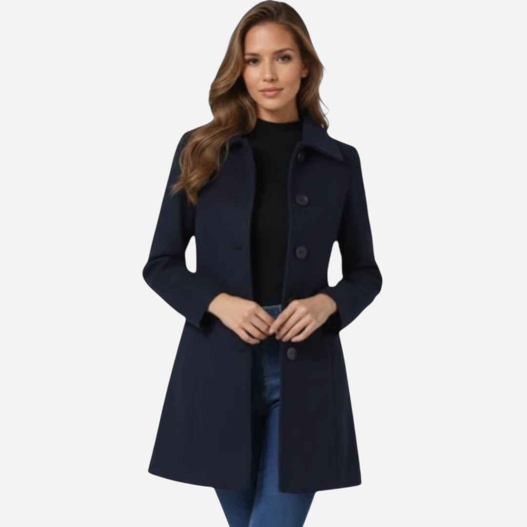 Josephine - Zimski trench coat sa jednim dugmetom