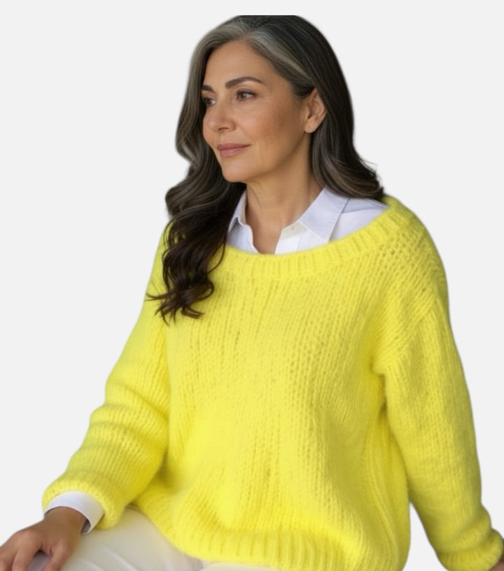 Alvina - Ženski Oversize Pleteni