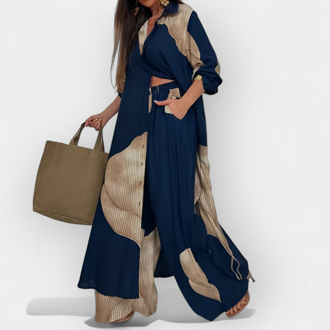 Комплект Блуза И Панталоне