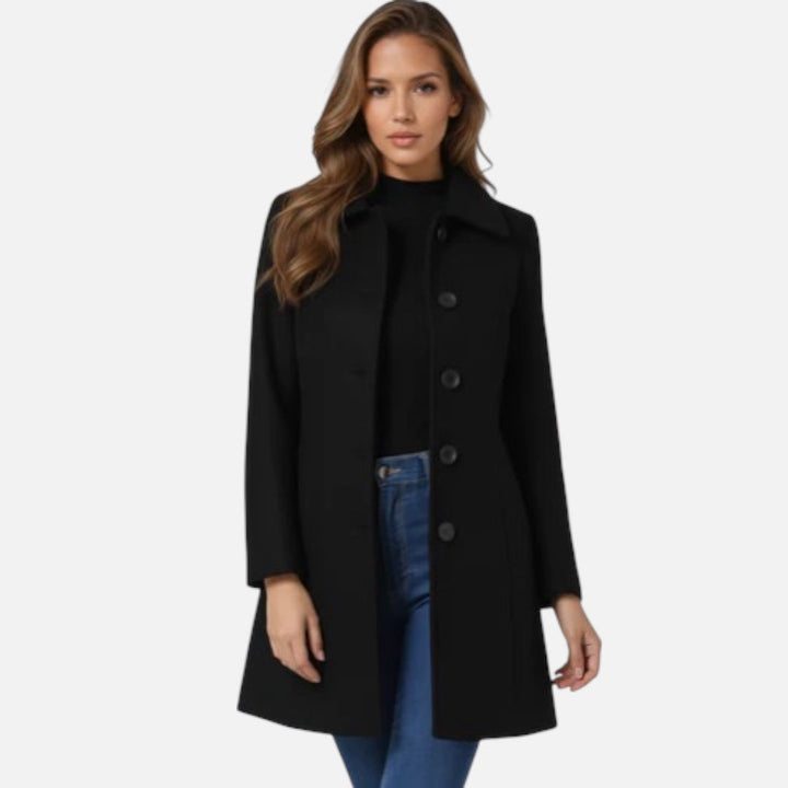 Josephine - Zimski trench coat sa jednim dugmetom