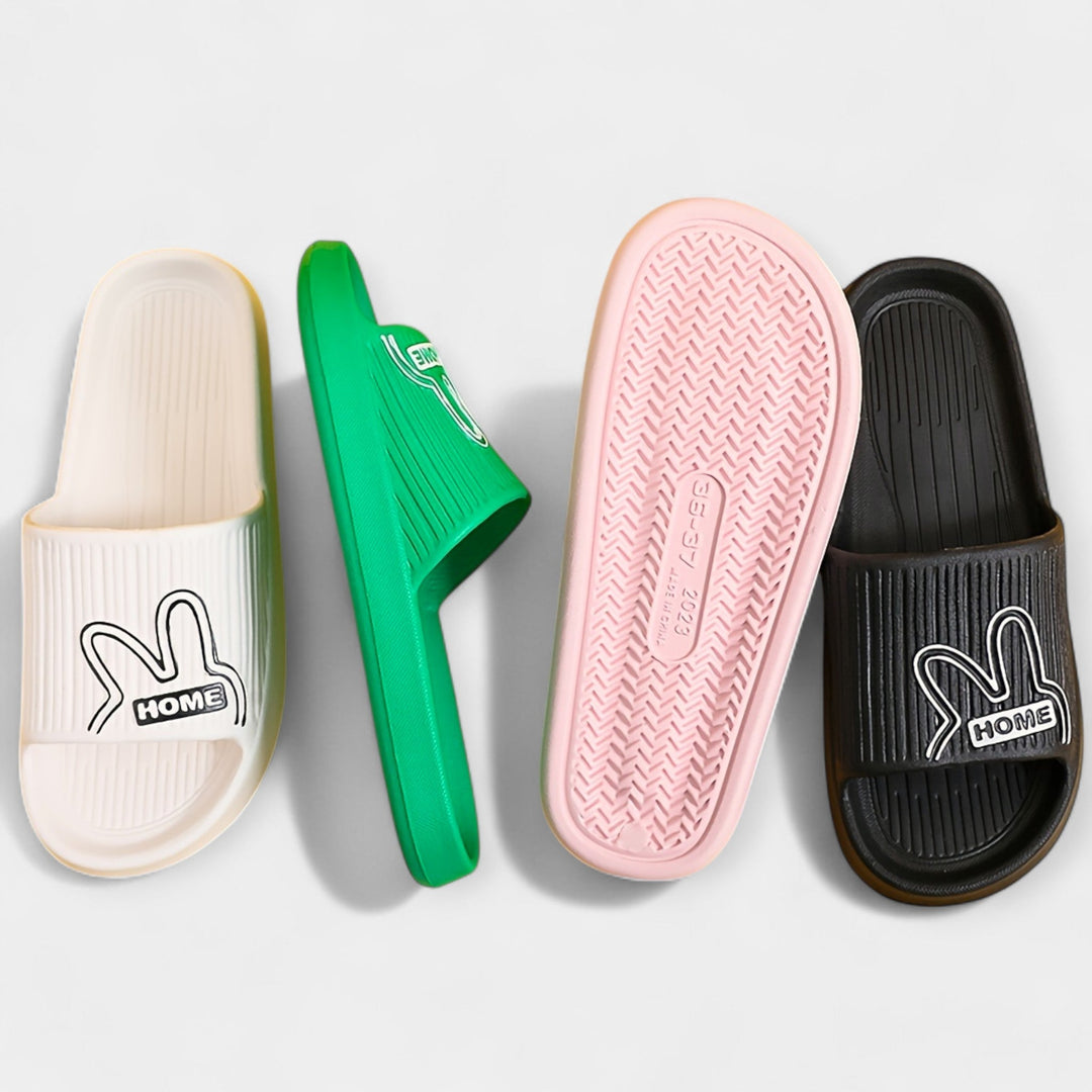 Ženske Papuče sa Crtanjem i Otvorenim Prstima