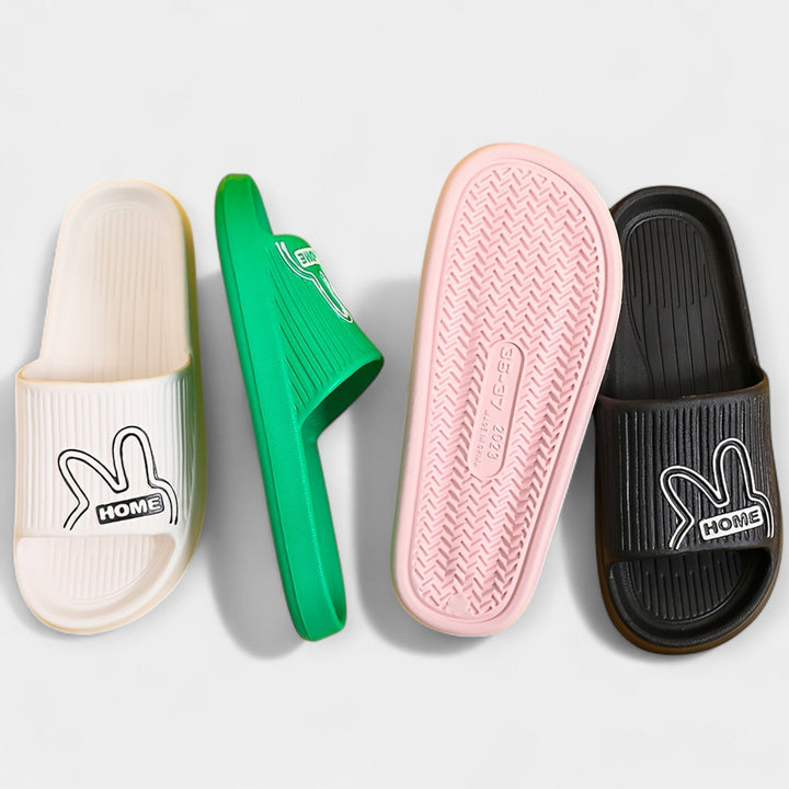 Ženske Papuče sa Crtanjem i Otvorenim Prstima