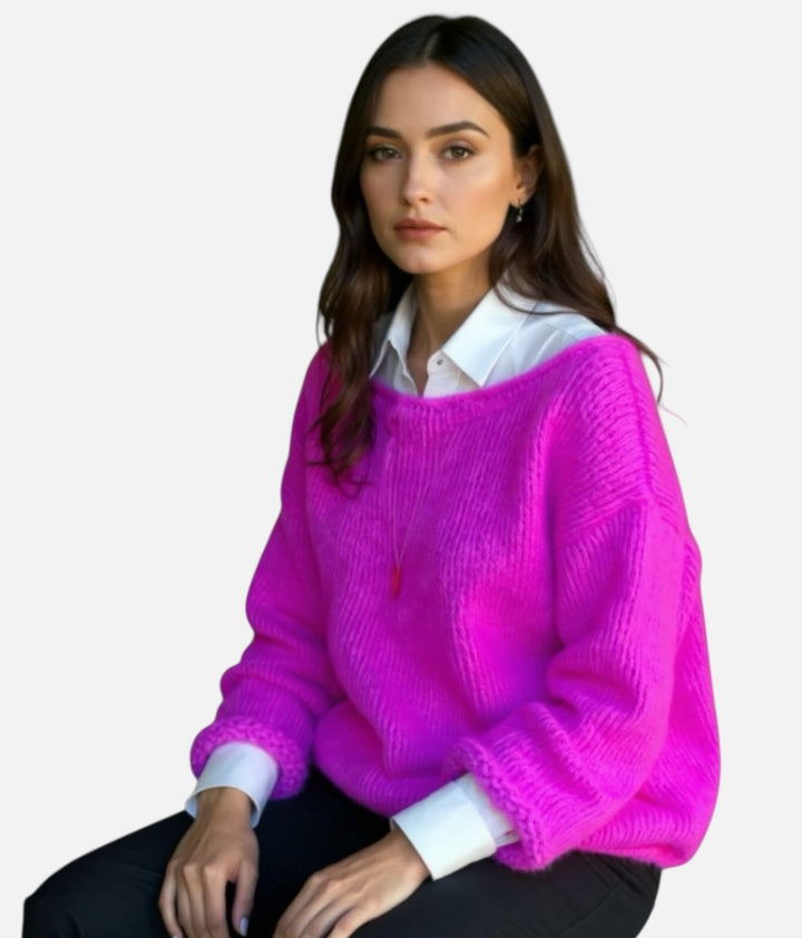 Alvina - Ženski Oversize Pleteni