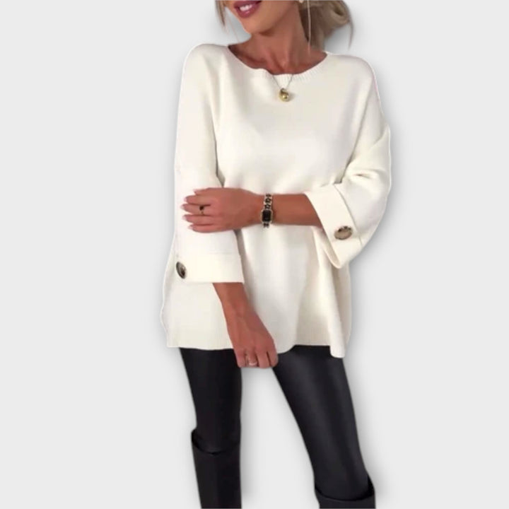 Isabela - Elegantna Pletena Bluza