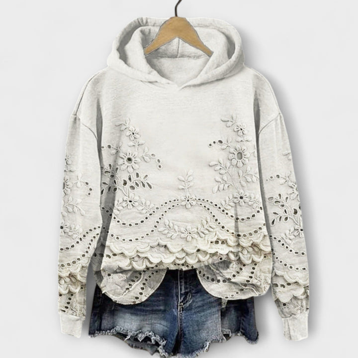 Grace – Vintage Hoodie sa cvetnim dezenom