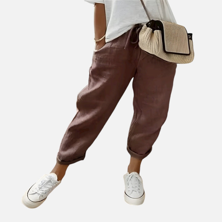 Selene - pantalone od pamučnog platna