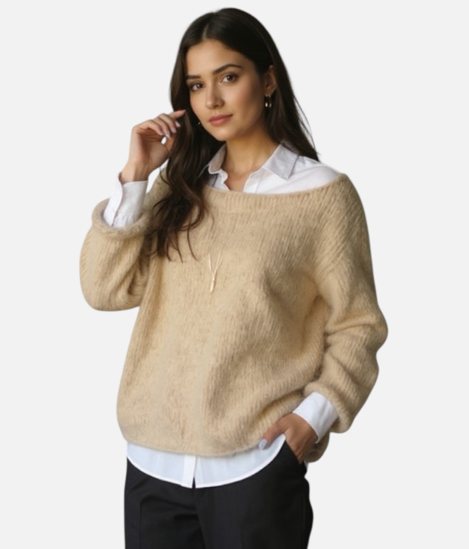 Alvina - Ženski Oversize Pleteni