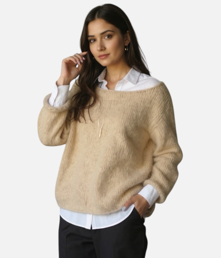 Alvina - Ženski Oversize Pleteni