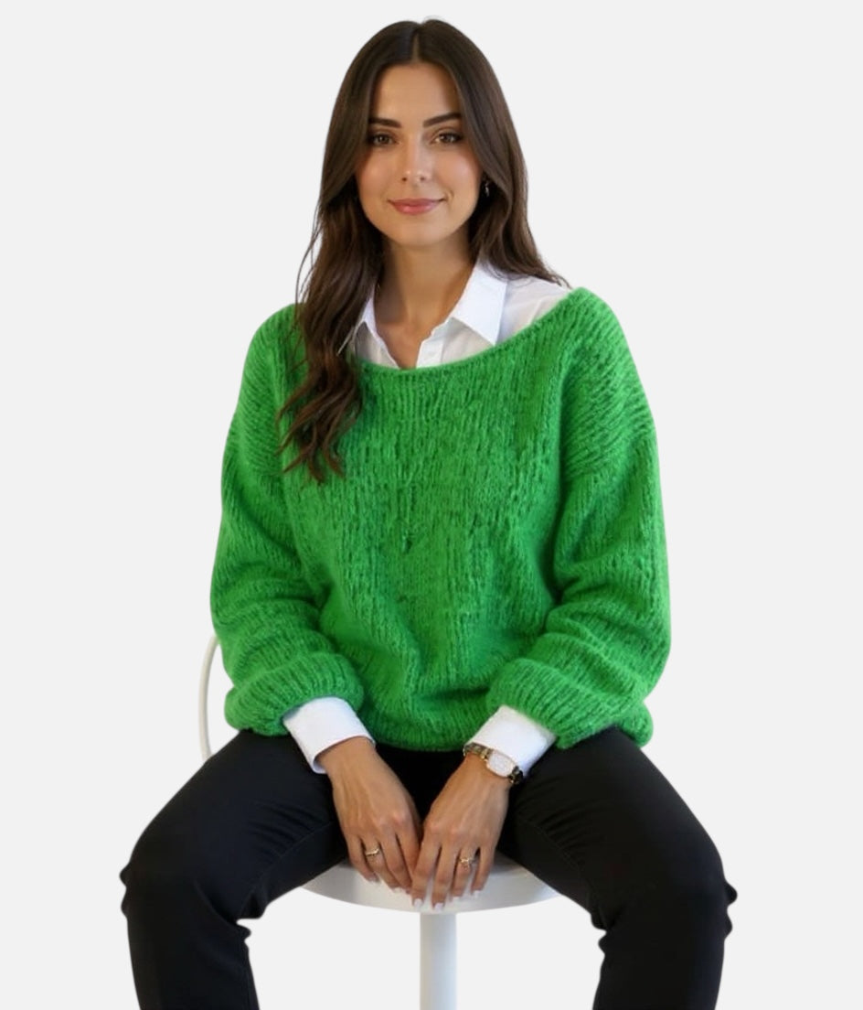 Alvina - Ženski Oversize Pleteni