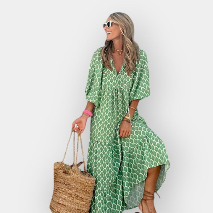 Haljina sa Cvjetnim Uzorkom