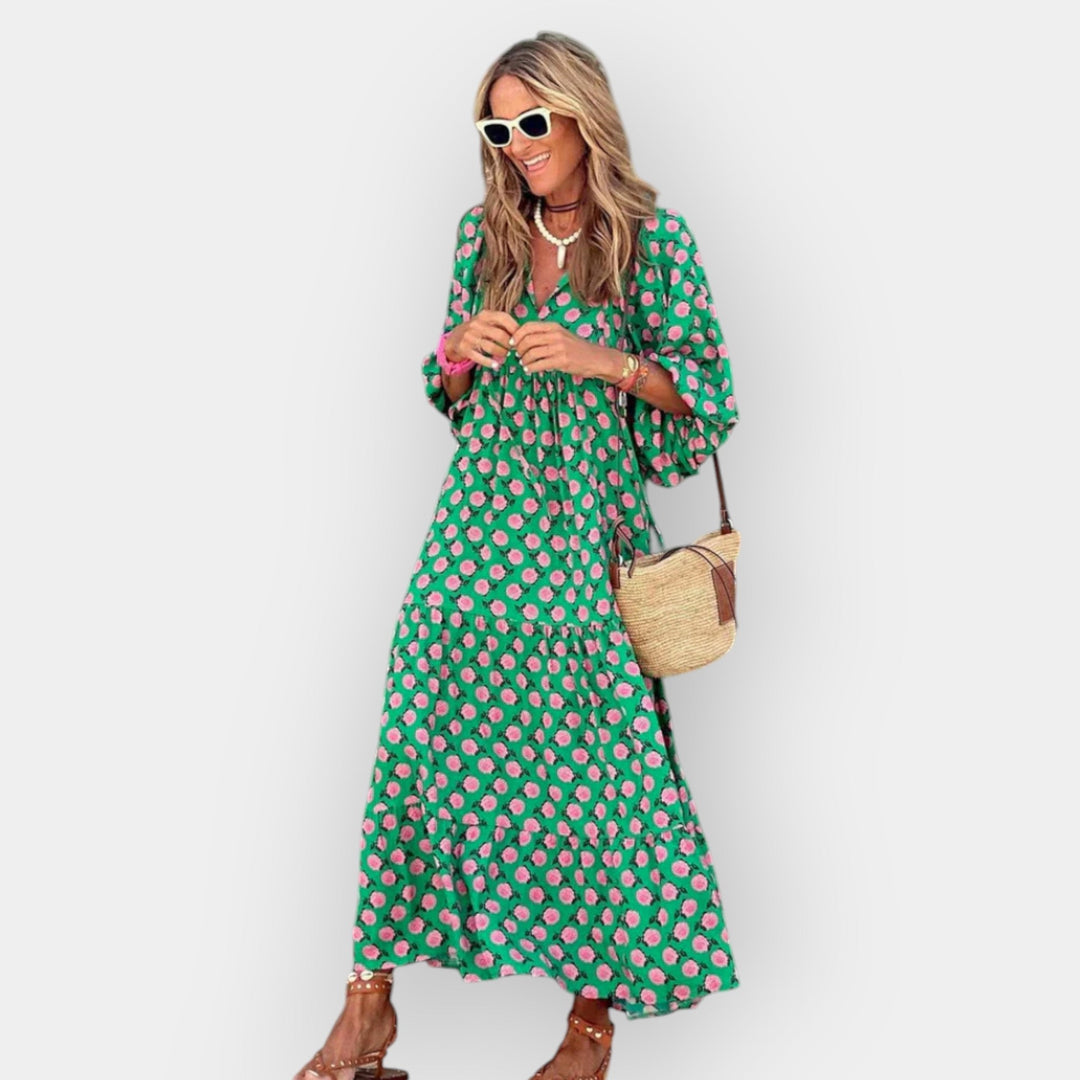 Haljina sa Cvjetnim Uzorkom