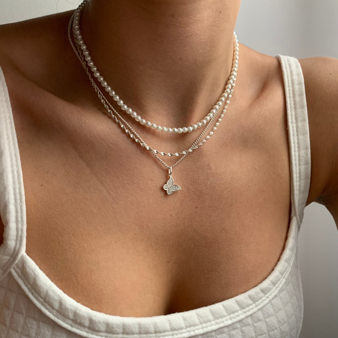 Dvostruki Uvrnuti Ogrlica