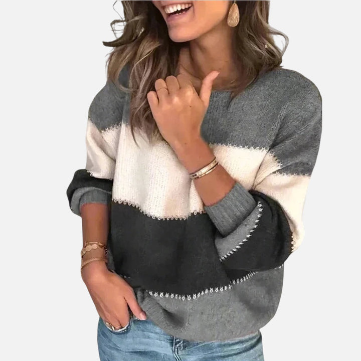 Eleni - Udoban Pleteni Džemper