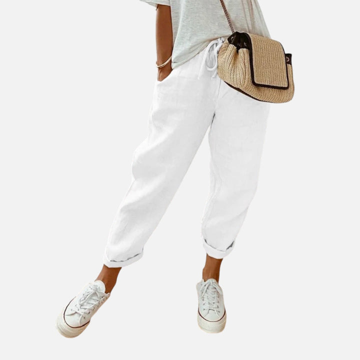 Selene - pantalone od pamučnog platna