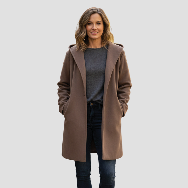 Erin – Širok kaput sa kapuljačom