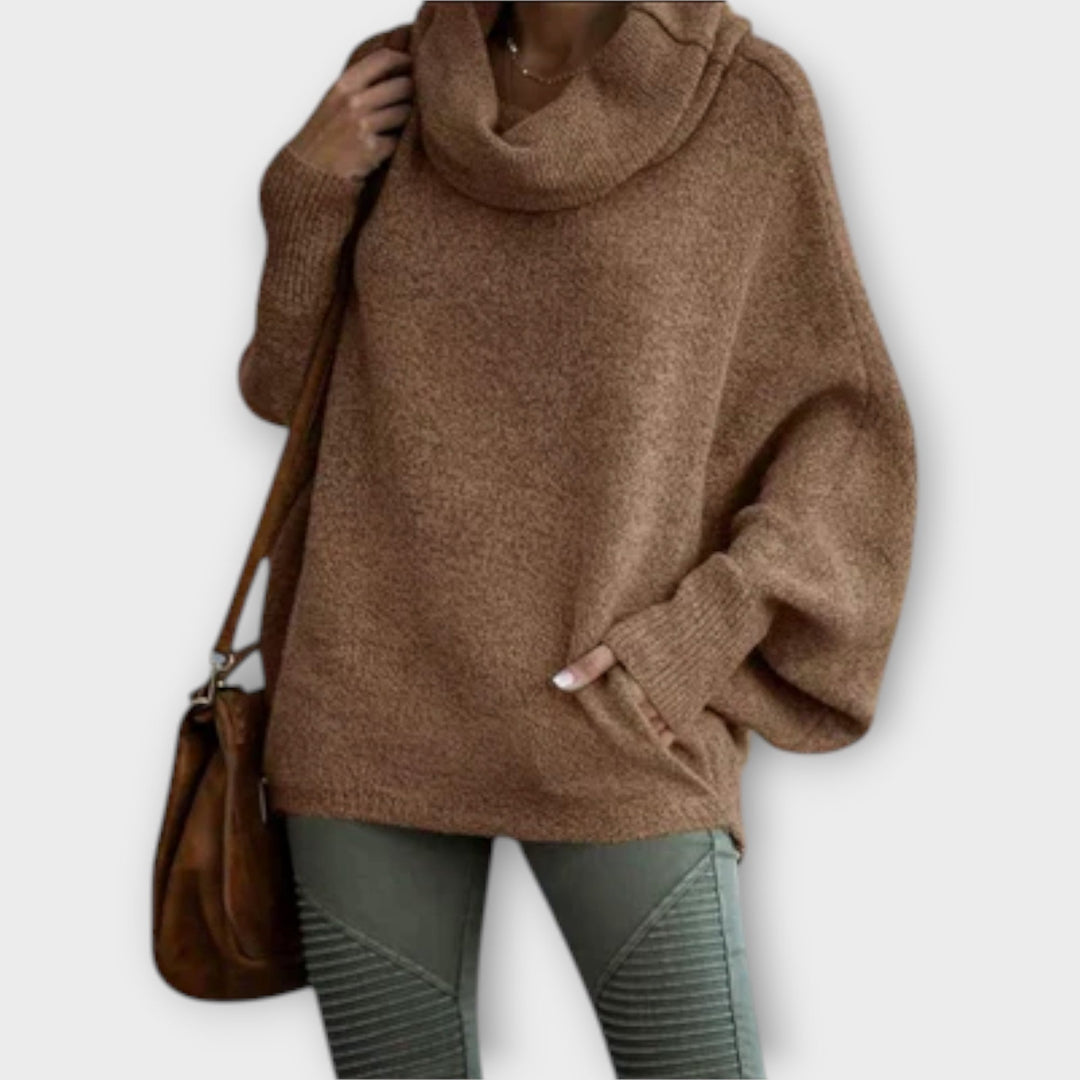 Ulrike - Elegantni ženski pulover sa turtleneck-om